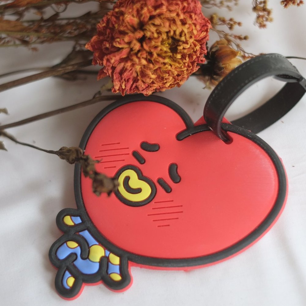 BTS V K-pop Tata luggage identification tag BT21